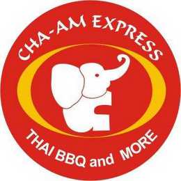CHA-AM EXPRESS THAI BBQ AND MORE logo