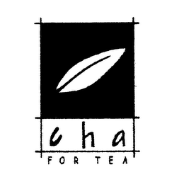 CHA FOR TEA logo