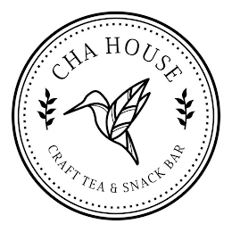 CHA HOUSE CRAFT TEA & SNACK BAR logo