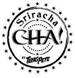 CHA! SRIRACHA BY TEXAS PETE logo