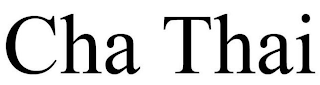 CHA THAI logo