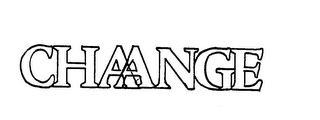 CHAANGE logo
