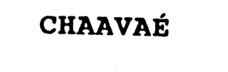 CHAAVAE logo