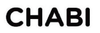 CHABI logo