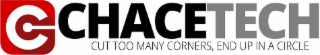 CHACETECH CUT TOO MANY CORNERS, END UP IN A CIRCLE logo