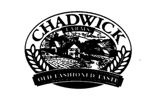 CHADWICK FARMS OLD FASHIONED TASTE logo