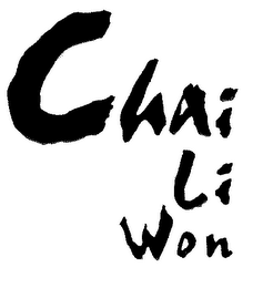 CHAI LI WON logo