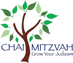 CHAI MITZVAH GROW YOUR JUDAISM logo