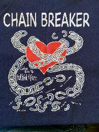 CHAIN BREAKER JOHN 8:31-32 FAITHFUL & FREE TOLERANCE GRACE PATIENCE PRAYER HELPFULNESS OBEDIENCE KNOWLEDGE FAITHFULNESS HUMILITY FORGIVENESS MEDITATION logo