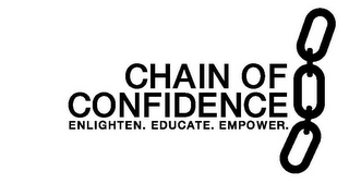 CHAIN OF CONFIDENCE ENLIGHTEN. EDUCATE. EMPOWER. logo