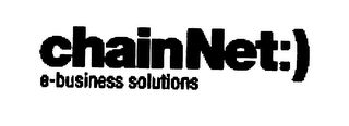 CHAINNET:) E-BUSINESS SOLUTIONS logo