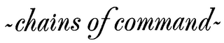 CHAINS OF COMMAND logo