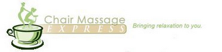 CHAIR MASSAGE EXPRESS BRINGING RELAXATION TO YOU logo