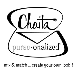 CHAITA PURSE-ONALIZED MIX & MATCH...CREATE YOUR OWN LOOK! logo