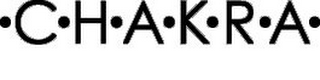 ·C·H·A·K·R·A logo