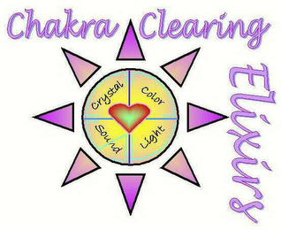 CHAKRA CLEARING ELIXIRS COLOR CRYSTAL LIGHT SOUND logo