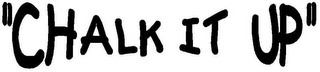 "CHALK IT UP" logo