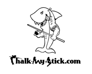 CHALK-MY-STICK.COM THRASHER logo
