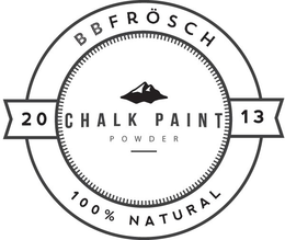 CHALK PAINT POWDER BBFRÖSCH 100% NATURAL 2013 logo