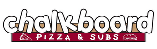 CHALKBOARD PIZZA & SUBS logo