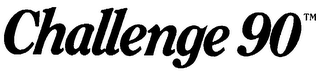 CHALLENGE 90 logo