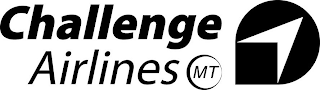 CHALLENGE AIRLINES MT A logo
