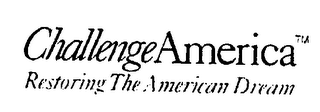 CHALLENGE AMERICA logo