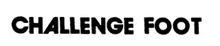 CHALLENGE FOOT logo