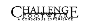CHALLENGE FOOTWEAR A CONSCIOUS EXPERIENCE logo