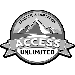 CHALLENGE LIMITATION ACCESS UNLIMITED logo