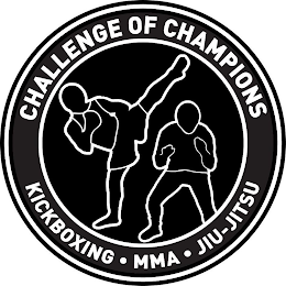 CHALLENGE OF CHAMPIONS KICKBOXING · MMA · JIU-JITSU logo