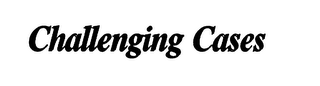 CHALLENGING CASES logo