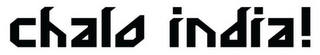 CHALO INDIA! logo