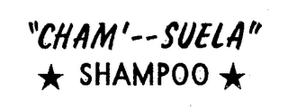 "CHAM-SUELA SHAMPOO" logo