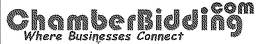 CHAMBERBIDDING.COM WHERE BUSINESS CONNECT logo