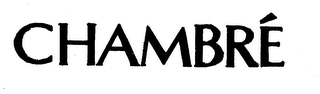 CHAMBRE logo