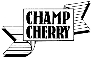 CHAMP CHERRY logo