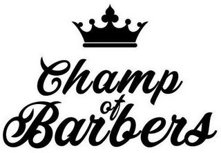 CHAMP OF BARBERS logo