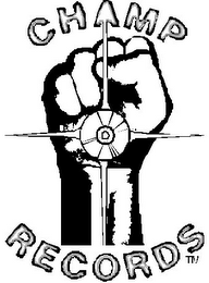 CHAMP RECORDS logo