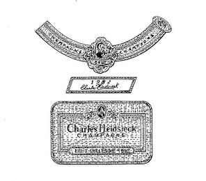 CHAMPAGNE BRUT CH 1982 CHARLES HEIDSIECK CHAMPAGNE BRUT MILLESIME 1982 logo
