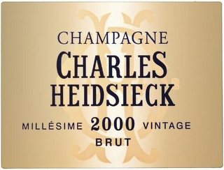CHAMPAGNE CHARLES HEIDSIECK MILLÉSIME 2000 VINTAGE BRUT logo