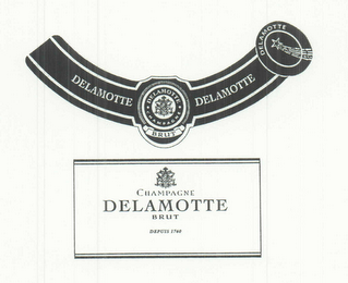 CHAMPAGNE DELAMOTTE BRUT DEPUIS 1760