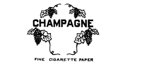 CHAMPAGNE FINE CIGARETTE PAPER logo