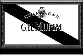 CHAMPAGNE G.H.  MUMM logo