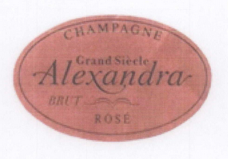 CHAMPAGNE GRAND SIÈCLE ALEXANDRA logo