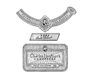 CHAMPAGNE ROSE CH 1982 CHARLES HEIDSIECK CHAMPAGNE ROSE MILLESIME 1982 logo