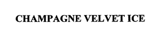 CHAMPAGNE VELVET ICE logo