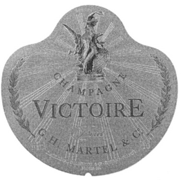 CHAMPAGNE VICTOIRE G.H. MARTEL & CO logo