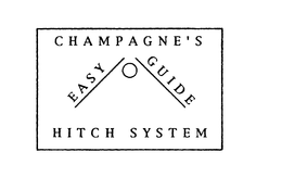 CHAMPAGNE'S EASY GUIDE HITCH SYSTEM logo