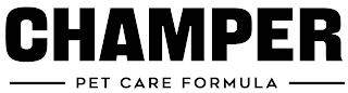 CHAMPER PET CARE FORMULA logo